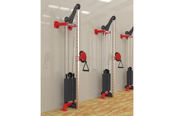 Wall Pulley Station - 112kg Weight Stack